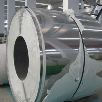 A bobina de aço inoxidável do espelho de ASTM AISI lustrou Ss laminados terminados cobre a bobina