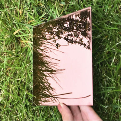 A bobina de aço inoxidável de Pvd revestiu o titânio de bronze Rose Golden Mirror Pvdf Pe